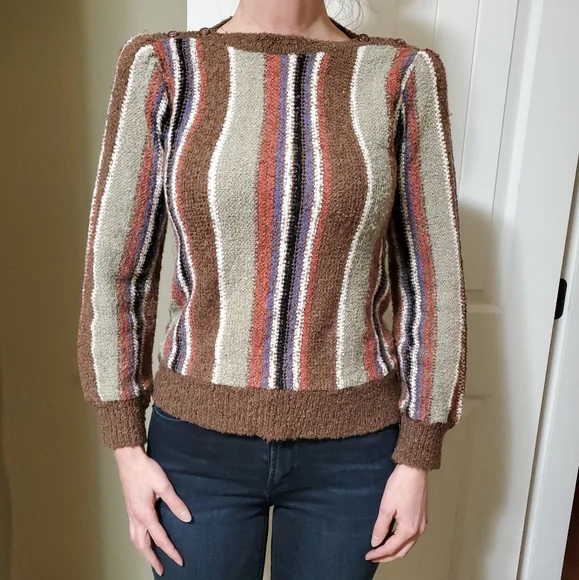 🌲 Vintage 1970's Sweater - Picture 2 of 3